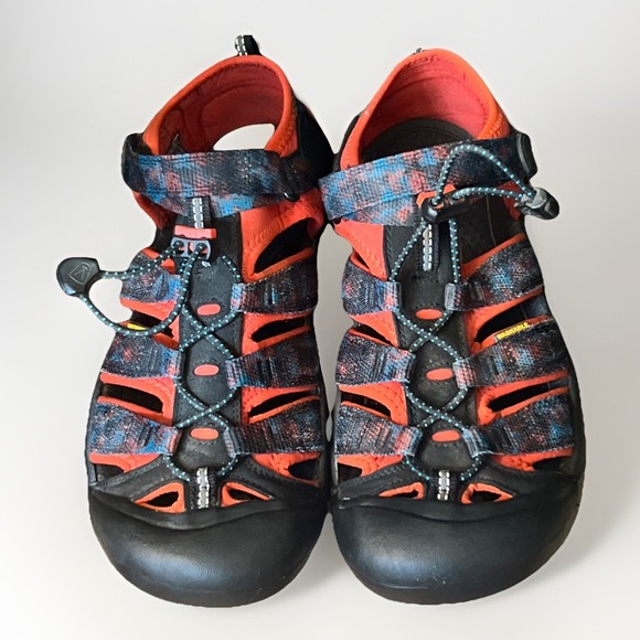 Keen Shoes - Keen Newport H2 Sandals Womens 6 Hiking Water Orange/Blue Multicolor‎ Waterproof